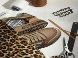 Leopard Print Sneakers Platform Chunky Shoes High-Top Casual Shoes Unisex - Leopard print brown V1106-M-SHOE2-16640-LEOP-6AU6EU39