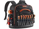 Tool Backpack, 64 Pockets, Heavy-duty Tools Storage Organizer Work Bags with Laptop Compartment & V952-GJBB1416INCHEILMT001V0