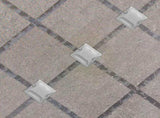 2 Pcs High Visibility Trail Markers Parking Reflectors Floor V1192-AZ-W-32305