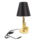 Bedside Table Lamp Modern LED Decorative Button Switch Nightstand Reading Lamp for Bedroom Office V1294-YM0901-3119240001611