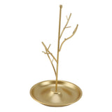 Jewelry Tree Stand Iron Branch Jewelry Display Hanging Organizer Tree Tower Rack for Necklaces V1294-YM0901-3117230360511