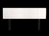 PU Leather Queen Bed Headboard Bedhead - White V63-768145