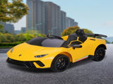Kahuna Lamborghini Performante Kids Electric Ride On Car - Yellow CAR-LAM-YL