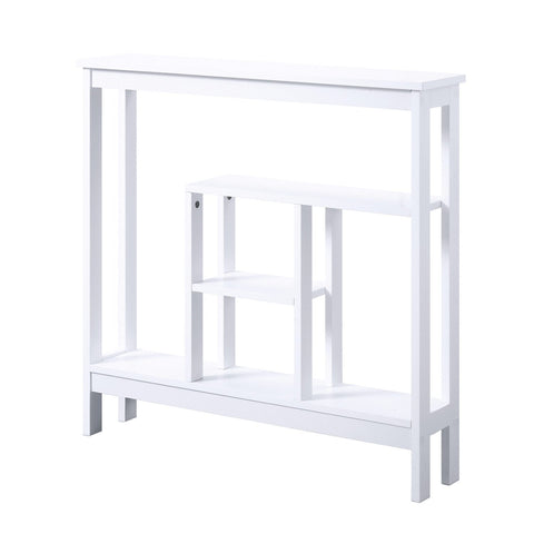 Sarantino Julian Console Table - White TBL-503-02-WH