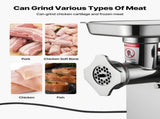 Commercial Electric Meat Grinder 5.5 Lbs/Min Sausage Stuffer Maker Kitchen V952-SYTMDDJRJSYSHS6TA001V3