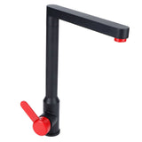 G7/8 Faucet 304 Stainless Steel Rotatable Water Tap Hot Cold Mixing for Bathroom Wash Basin V1294-YM0901-3112200142411
