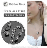 Infinity Love Heart Necklace, Birthstone Necklace for Women, Jewelry for Women with Healing V1164-325795