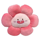 Flower Throw Seating Cushion Multipurpose Padded Soft Cute Flower Nap Throw Pillow for Home Office V1294-YM3117220225411-0421