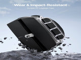 Motorcycle Top Case, Universal Durable PP Material Motorbike Tail Box with Reflective Panel, 48L V952-MTCSLDXHS48LY0GRXV0