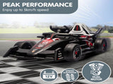 Kahuna Porsche Formula E Kids Electric Ride On Car Remote Control 60W Dual Motors MP3 Player Su CAR-PSCH-711-RD