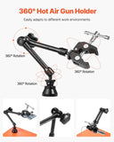 VEVOR Magnetic Helping Hands Soldering Station Vice Magnifying Lamp 4 PCB Holder V952-FZSHJZ4GFZS4A02P8001V9