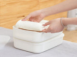 Desktop Storage Box PP Large Capacity Waterproof Modern Desk Organizer Storage Container with Lid V1294-YM0901-3117240146911