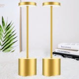 2 Pack Wireless LED Touch Bedside Lamps USB Rechargeable 3600mAh with 3 Color Temperatures V1237-ZY-528-107