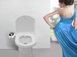 Dual Nozzle Single Cold Water Toilet Bidet Sprayer NonElectric Toilet Attachment for Bathroom V1294-YM0901-3112200040411