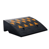 Rubber Curb Ramp 15.2 cm Rise Height Sidewalk Curb Ramp, 37 cm Width 49.1 cm Length Driveway Ramp V952-SJDLYPDGB1197GOBVV0