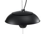 Devanti 1500W Electric Patio Infrared Heater Hanging Heaters Ceiling Mounted Remote RHP-CEH1-1500W-BK