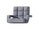 Artiss Floor Chair Lounge Sofa Swivel Grey FLOOR-0163-GY