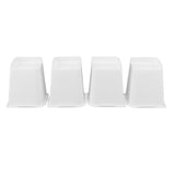 4 Pcs Furniture Risers 6 Inch Raise Trapezoid L Shape Top Anti Slip Bed Sofa Risers Furniture Leg V1294-YM0703-3114230002711