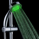 7 Colors LED Shower Head, Multicolor, Universal Fit, with strong thermal material, pressure-boosted V1189-LC-LY-00068