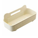 Wall Mounted Shower Shelf Caddy PP Punch Free Strong Bearing Multifunctional Bathroom Rack Cream V1294-YM0901-3117230257511