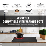 Built-in Electric Cooktop Radiant Ceramic Cooktop 4 Burners 23.2x20.5 inch V952-QRSDTL7200WHA4IGNV3