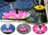 Solar Pond Fountain Solar Water Fountain for Bird Bath Garden V1263-JX-5564