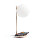 Lexon Bubble Desk Lamp With Built-In Wireless Charger - Gold V398-LD-LH70D