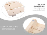 Wooden Tilted Desk/Bathroom Foot Rest Stool, 30*20*11cm V1263-JX-4987