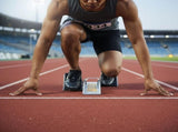 Athletics Starting Block for Sprint Training Adjustable Track Running Equipment V63-801957