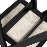 Levede 2x Black Wicker Armchair Dining Chair CH1101-BKX2