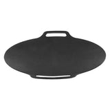 Round Korean BBQ Grill Pan with 6-Layer Non-Stick Aluminum Alloy Surface for Indoor Cooking, Camping V1189-LC-HW-00675