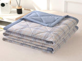 AYktou Reversible Patchworks Queen Size, 78.74x59.05in Lightweight Plaid Bedspreads Coverlets V1189-WXFWAL-20260326-03120