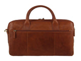 Pierre Cardin Leather Multi-Compartment Business 15" Laptop Bag - Tan V563-PC-3594-TAN