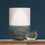 Sarantino Ceramic Table Lamp with Striped Pattern LMP-MLM-4502