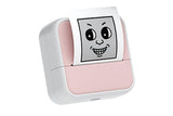 Mini Sticker Printer Portable Bluetooth Thermal Printer for Photo Notes Gift - Pink V1263-JX-6380