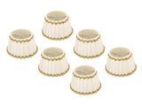 6Pcs Lampshade Candle Lamp Shade Modern Simple Style Home Decoration for Small E14 Bulb V1294-YM0703-3119230010211