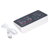 Air Quality Monitor Semiconductor USB Charging Indoor Temperature Humidity Carbon Dioxide V1294-YM0523-3113220002012