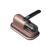 2-piece Home Cleaning Bundle - Golden UV Mattress Mite Vacuum Cleaner & White Cordless Handheld V888-ELOSUNG53369