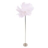 Ostrich Plume Floor Lamp Iron Art 61 Inch LED USB Stepless Dimmable Modern Decorative Standing Lamp V1294-YM0901-3119240098412