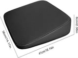 Wedge Car Seat Cushion Pad Ergonomic Sloping Booster for Short Drivers Wheelchairs and Office Chairs V1189-LC-QP-00551