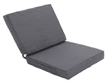 2PCS Patio Chair Cushions 18.9x18.9x3.94in Outdoor Seat Cushions for Patio Furniture Garden Sofa V1294-YM0901-3116250003412