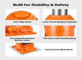 Hydraulic Jack, 20 Ton Load Capacity, 225-435 mm Lifting Range, Heavy Duty Welded V952-PSQJDCSSDS20AUFBY001V0
