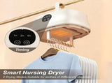 Portable Mini Clothes Dryer, Foldable Electric Drying Cabinet with PTC Heating, 3D Airflow and Timer V1189-LC-RY-00301