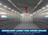 12V 300 LEDs Interior Van Light, White LED Ceiling Lighting Kits for RV Truck Boats Bus Cargo V1259-DP01-A-5539