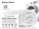 Goose Feather Down Quilt 500 GSM Duvet Doonas King240x210cm V201-W12782670