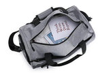 Gym Duffel Bag Travel Bag Water-Resistant Fitness Shoes Compartment Bag V1308-DSZKI-819