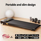 Artiss Electric Treadmill with 120cm Automatic Standing Desk Walking Pad 400mm SDTM-114G-WHNT-120-400PAD