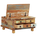 Coffee Table Reclaimed Wood 70x70x38 Cm 43_243978
