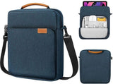 Laptop Shoulder Bag Sleeve, Water Resistant Oxford Fabric With Extra Pockets, For Travel Work V1237-ZY-807-145