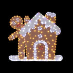 330 LED Christmas Lights Gingerbread Motif Fairy Light Decoration Jingle Jollys XMAS-MOT-D-GINGER-HOUSE